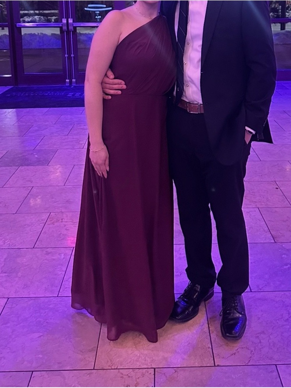 Birdy Grey Deep Burgundy Party Dress